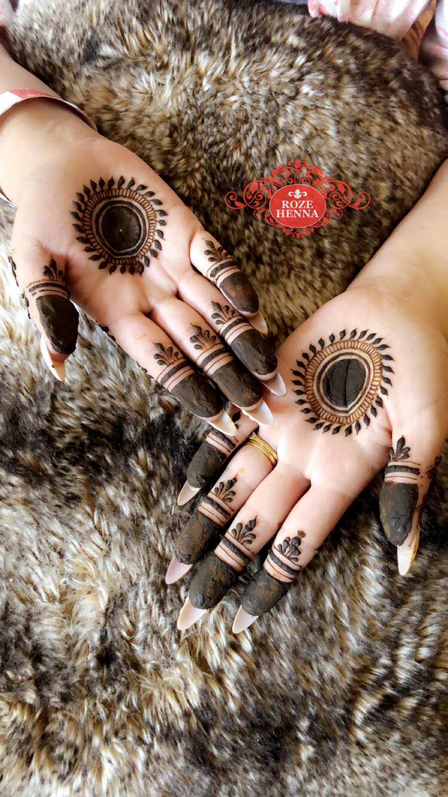 3 Natural Henna Cones | Bridal Henna | Temporary Tattoo | Chemical Free | Fine Tip