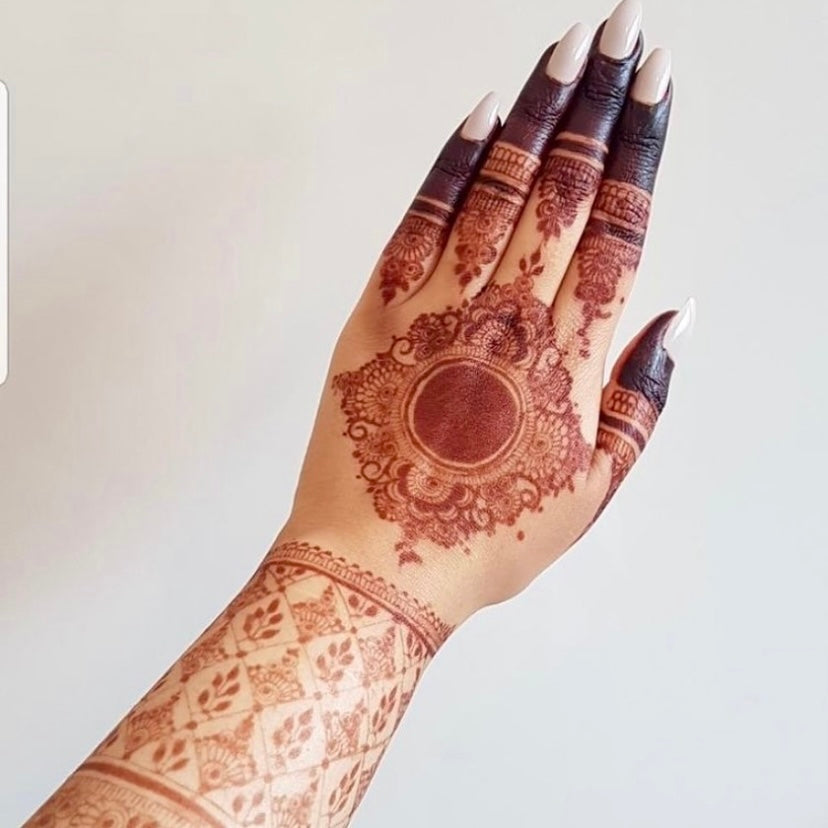 Henna Practice Kit | Handmade Henna/Mehndi Cones | Bridal Henna | Henna Tattoo | Chemical Free | 100% Natural |  Mefix Tape |