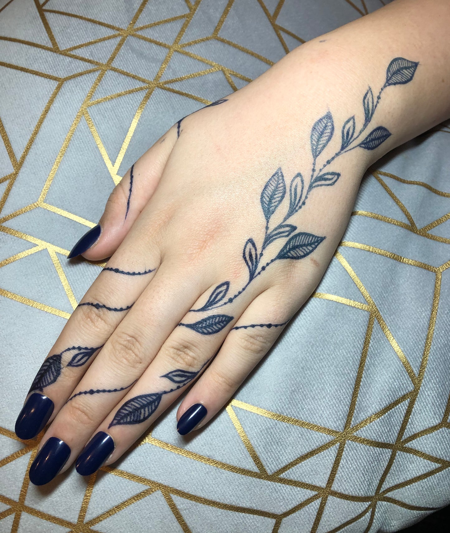 Jagua Tattoo Practice Kit | Handmade Cones | Jagua Temporary Blue Tattoo | Chemical Free | 100% Natural | Mefix Tape |