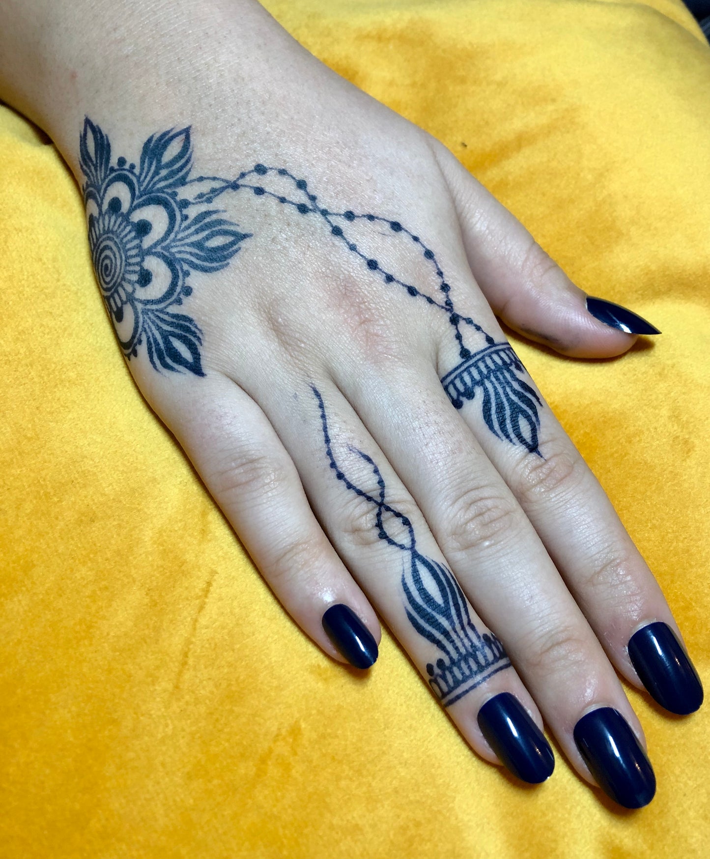 Jagua Tattoo Practice Kit | Handmade Cones | Jagua Temporary Blue Tattoo | Chemical Free | 100% Natural | Mefix Tape |