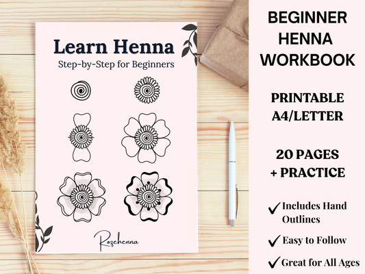 Henna Practice Ebook for Beginners