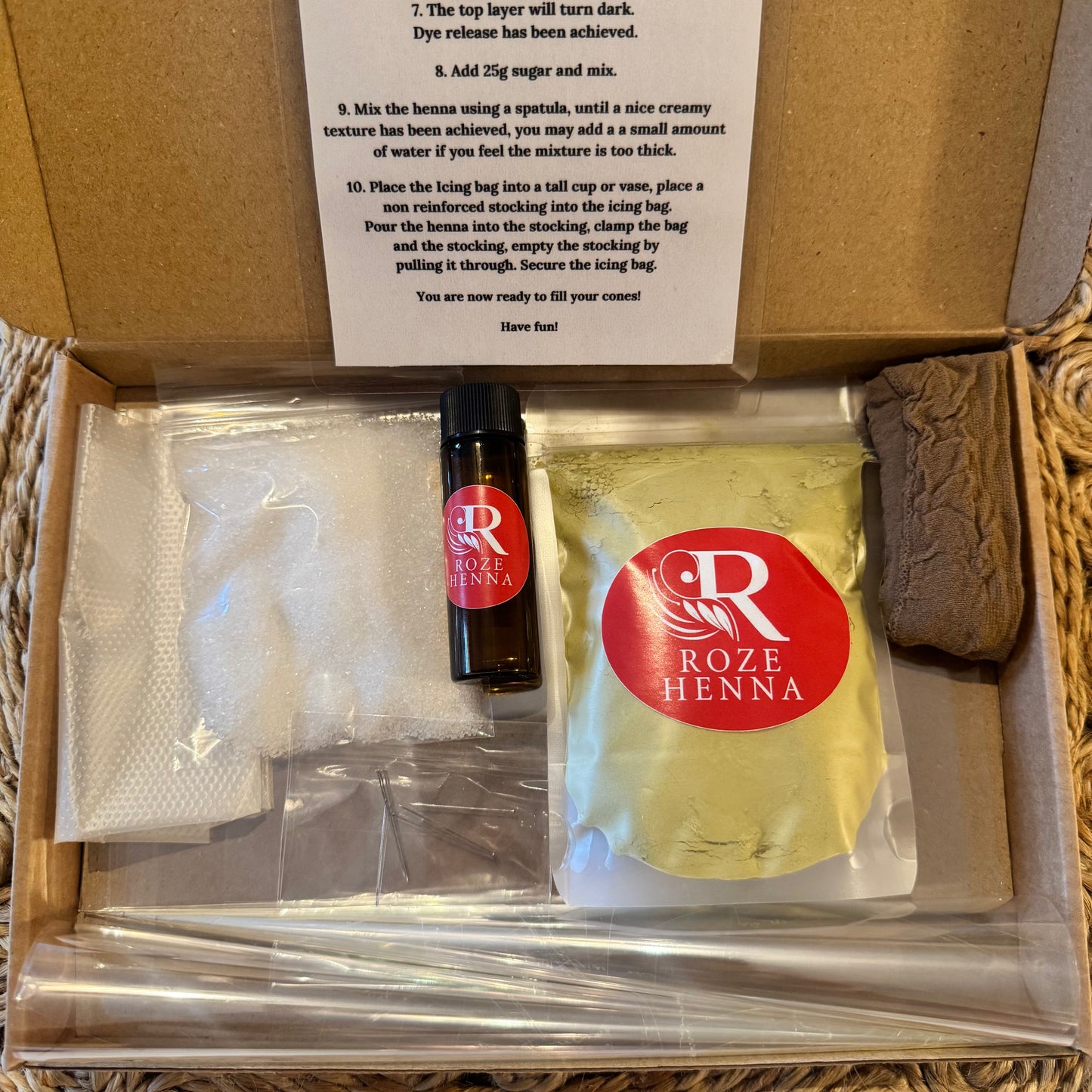 DIY Henna Kit | Mix Your Own Fresh Henna at Home