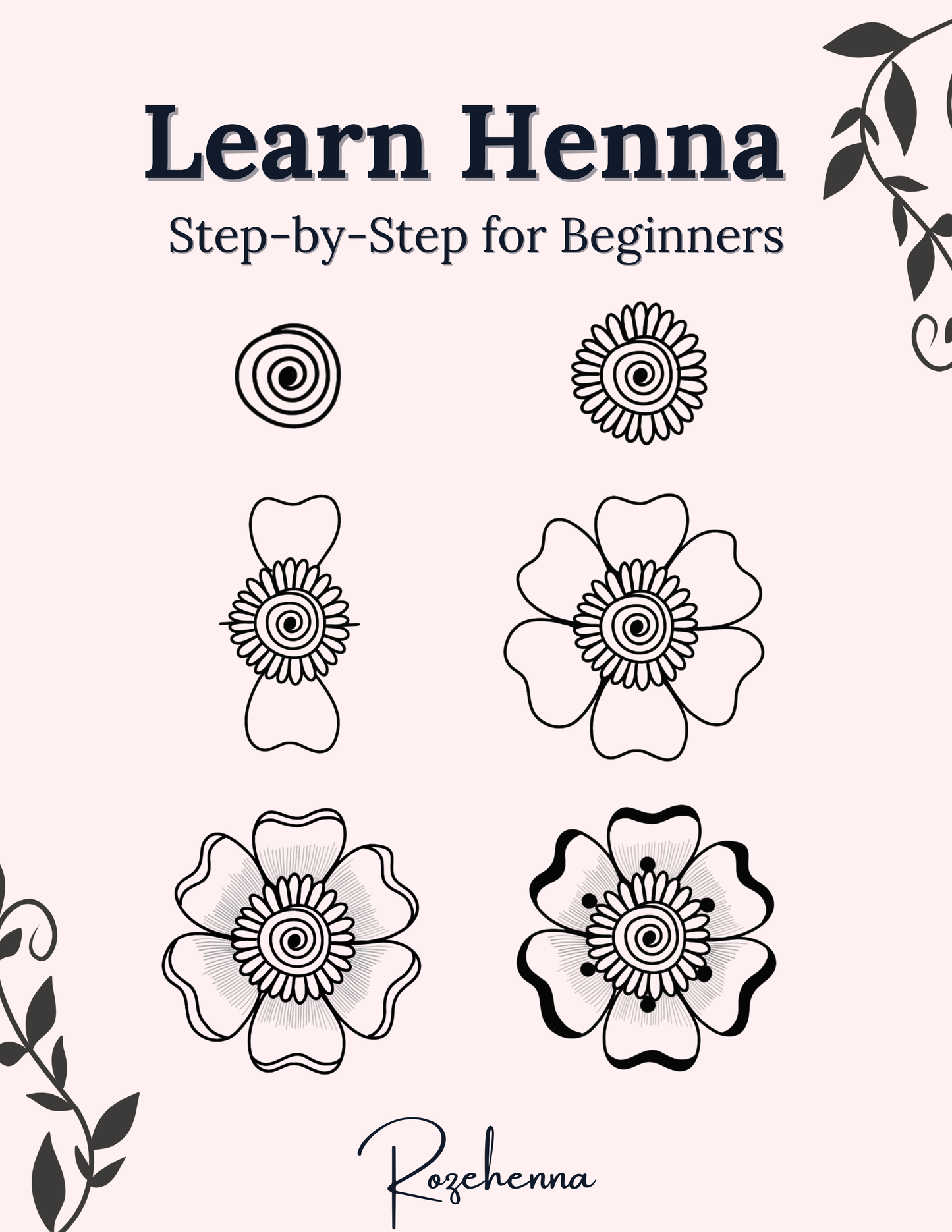 Henna Practice Ebook for Beginners