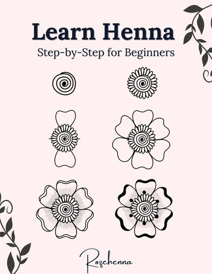 Henna Practice Ebook for Beginners