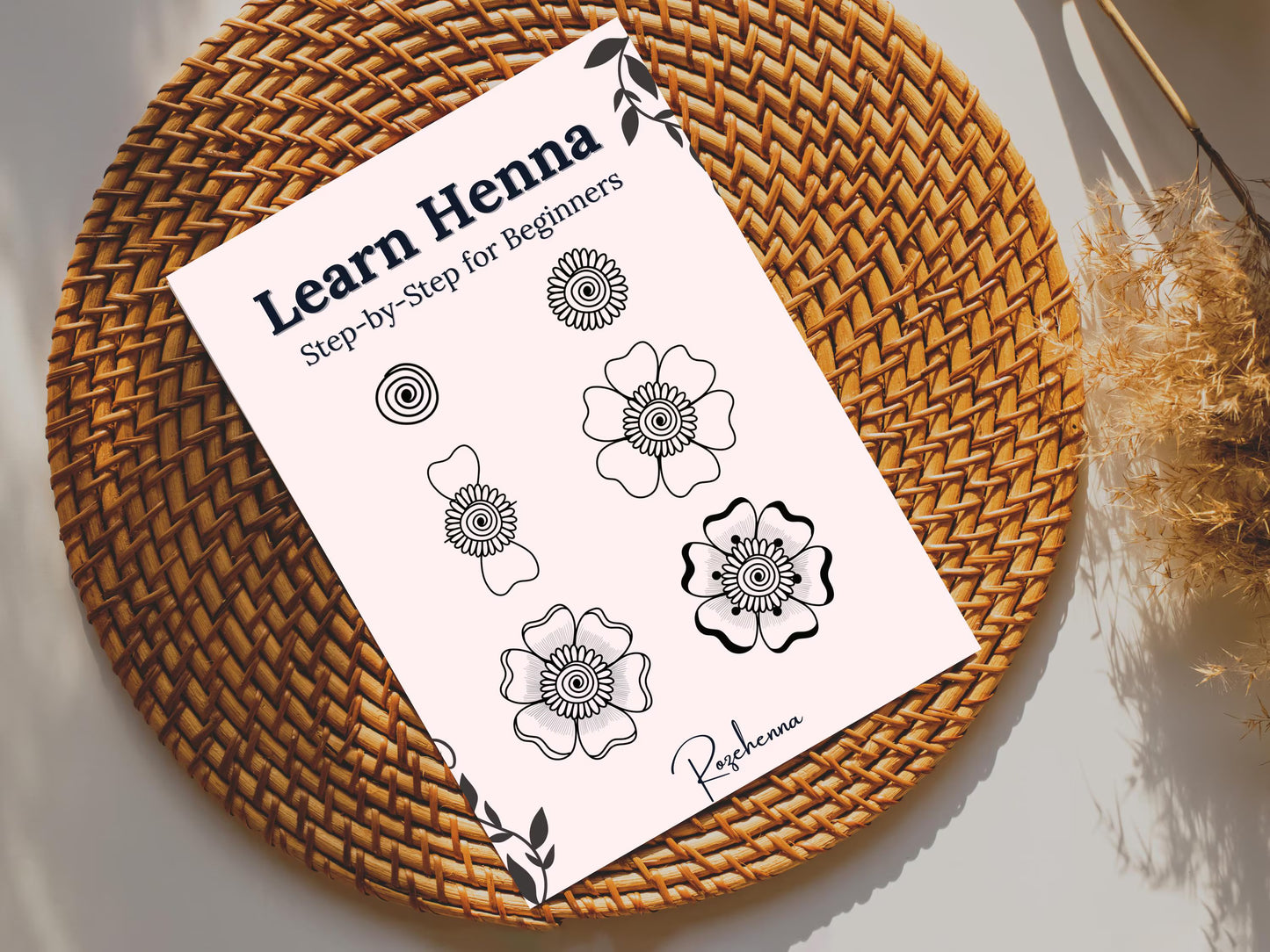 Henna Practice Ebook for Beginners